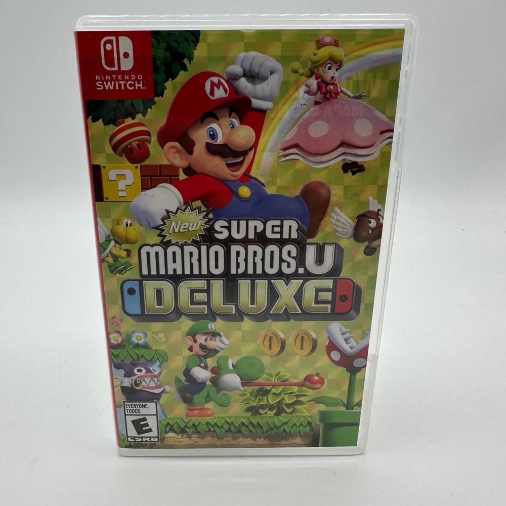 New Super Mario Bros U Deluxe (Nintendo Switch) Excellent Condition | Tested